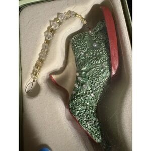 Just the Right Shoe by Raine Sparkles 2003 Ornament 2nd Annual Bejeweled New